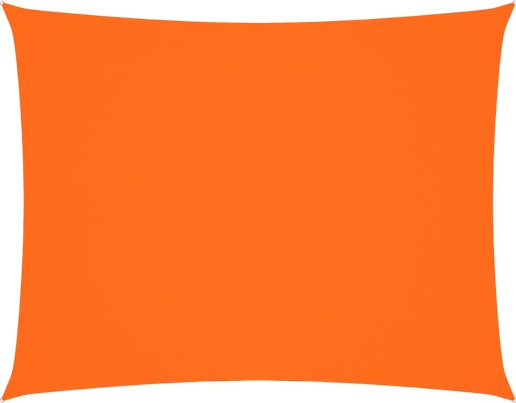 vidaXL Sonnensegel Oxford-Gewebe Rechteckig 3,5x5 m Orange