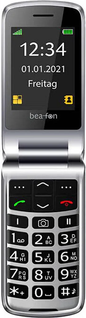 Téléphone portable senior à grand écran bea-fon SL645 ergonomique