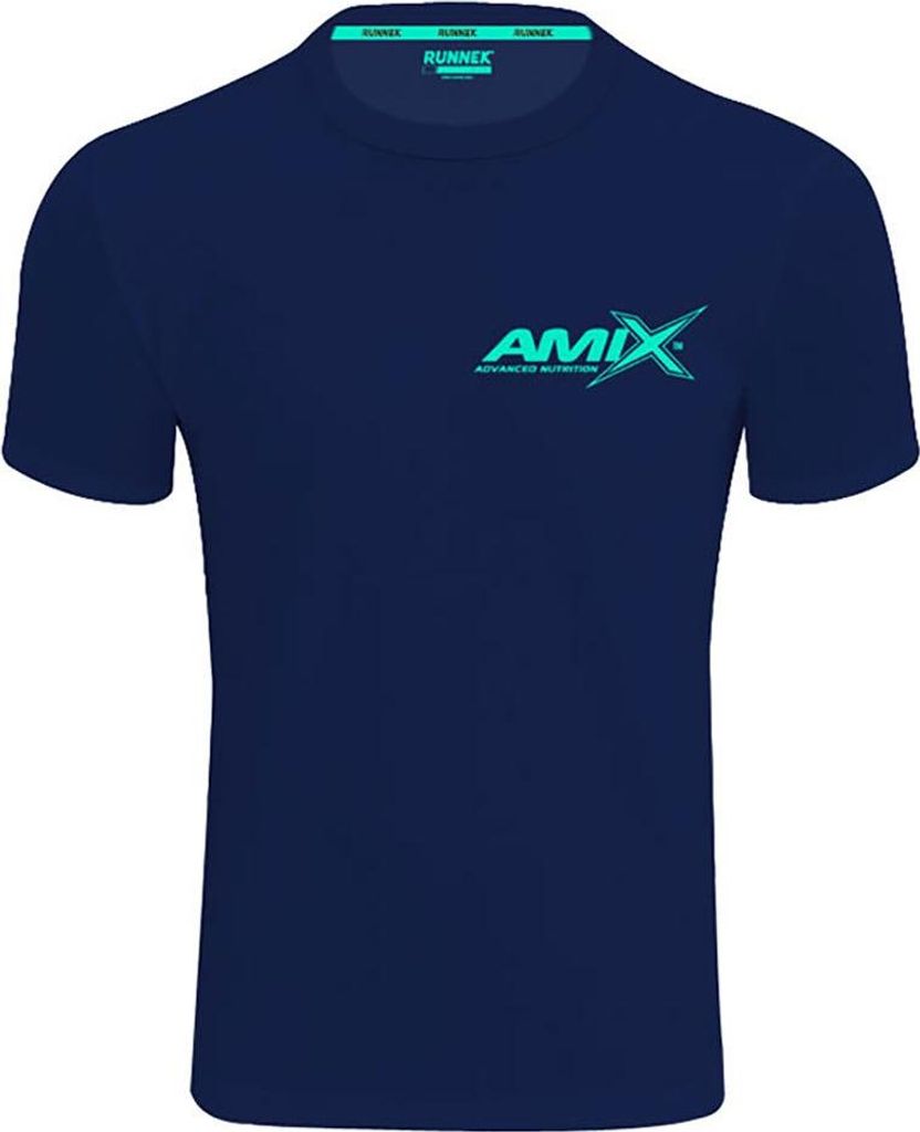 Amix Runfit Kurzarm-t-shirt Blau S Herren Blau S