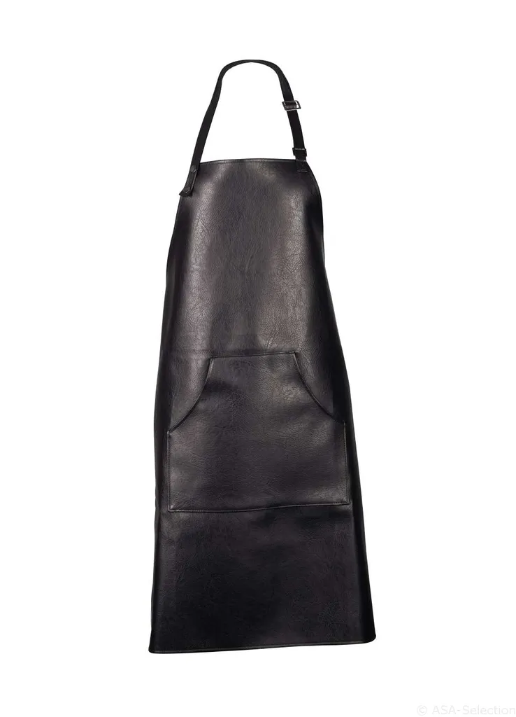 ASA Selection Grembiule Nero 90x82: Resistenza e Design Vegano
