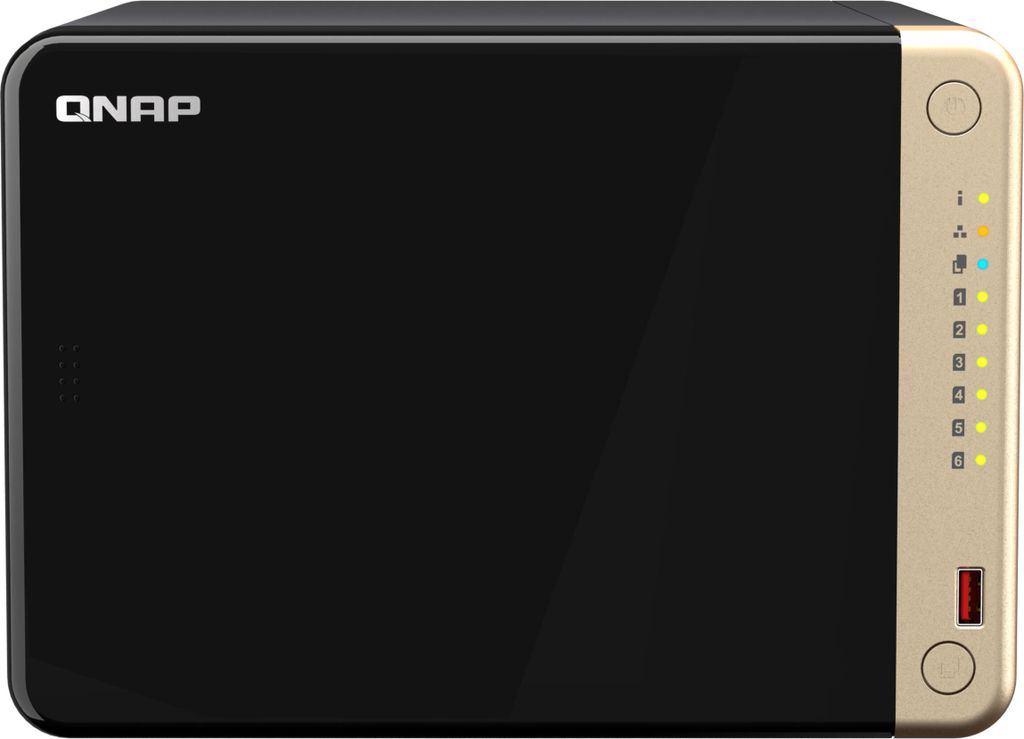 Server NAS - QNAP - TS-664 - 6 baies - 8 Go