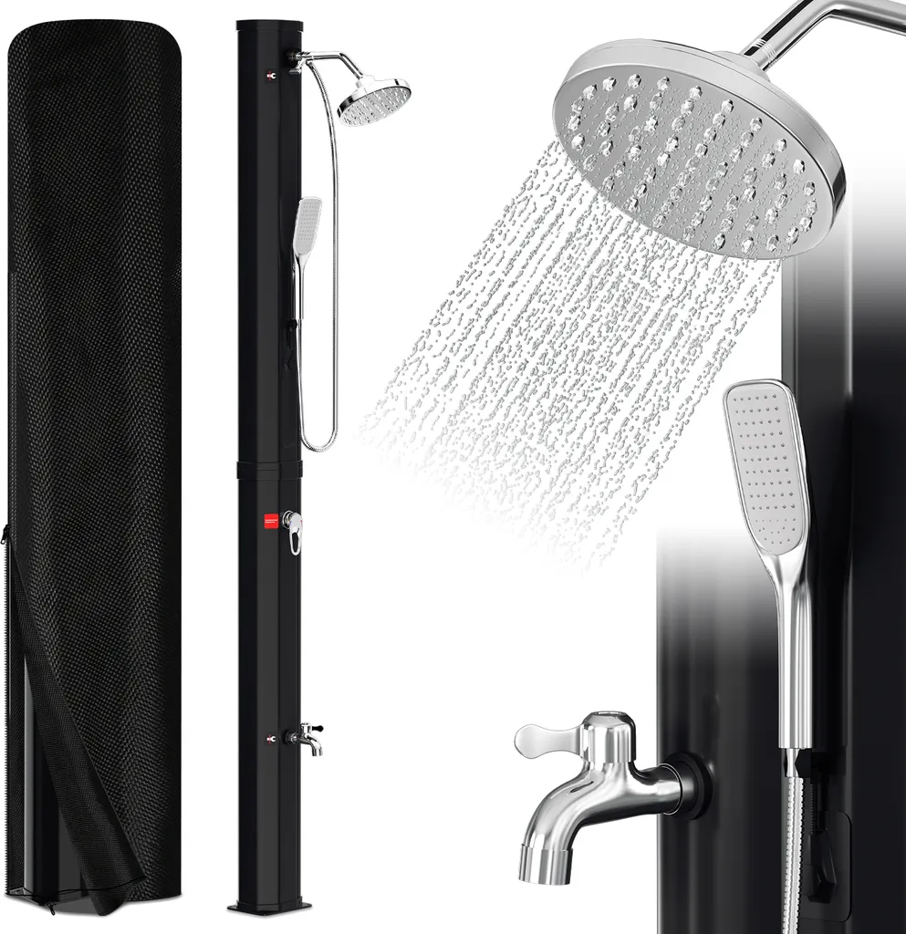 Doccia Solare Aopunly 20-60L: Acqua Calda in Giardino Senza Bollette