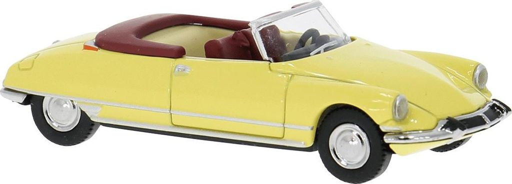 Citroen DS Cabrio, hellgelb, 1963.