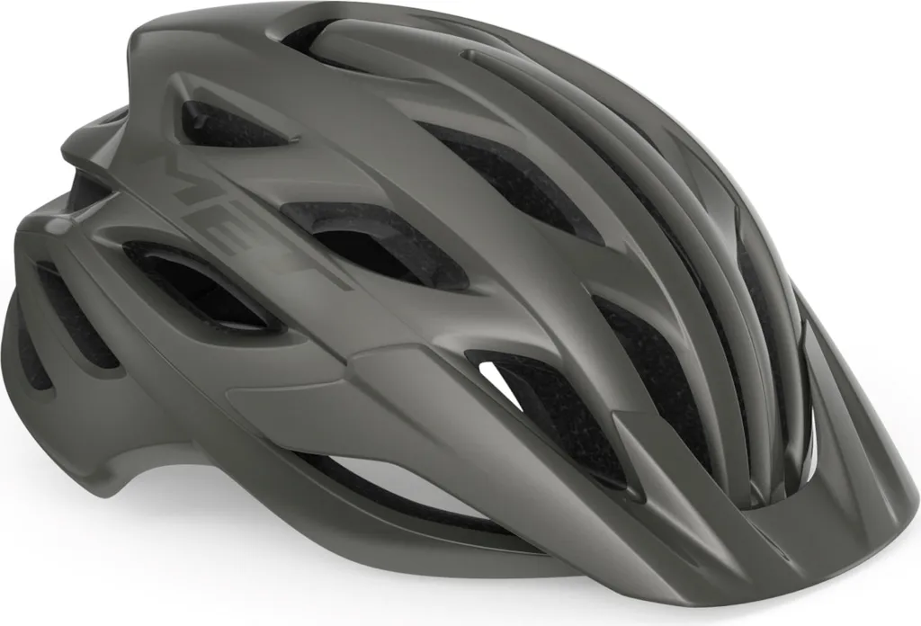 Casque de Vélo Polyvalent MET Veleno Mips Titanium Matt pour Adulte