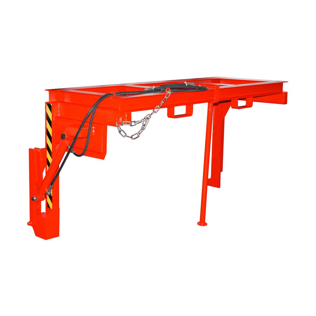 BAUER Kipptraverse - für Stapelkipper mit 2.000 l Volumen - hydraulisch - feuerrot