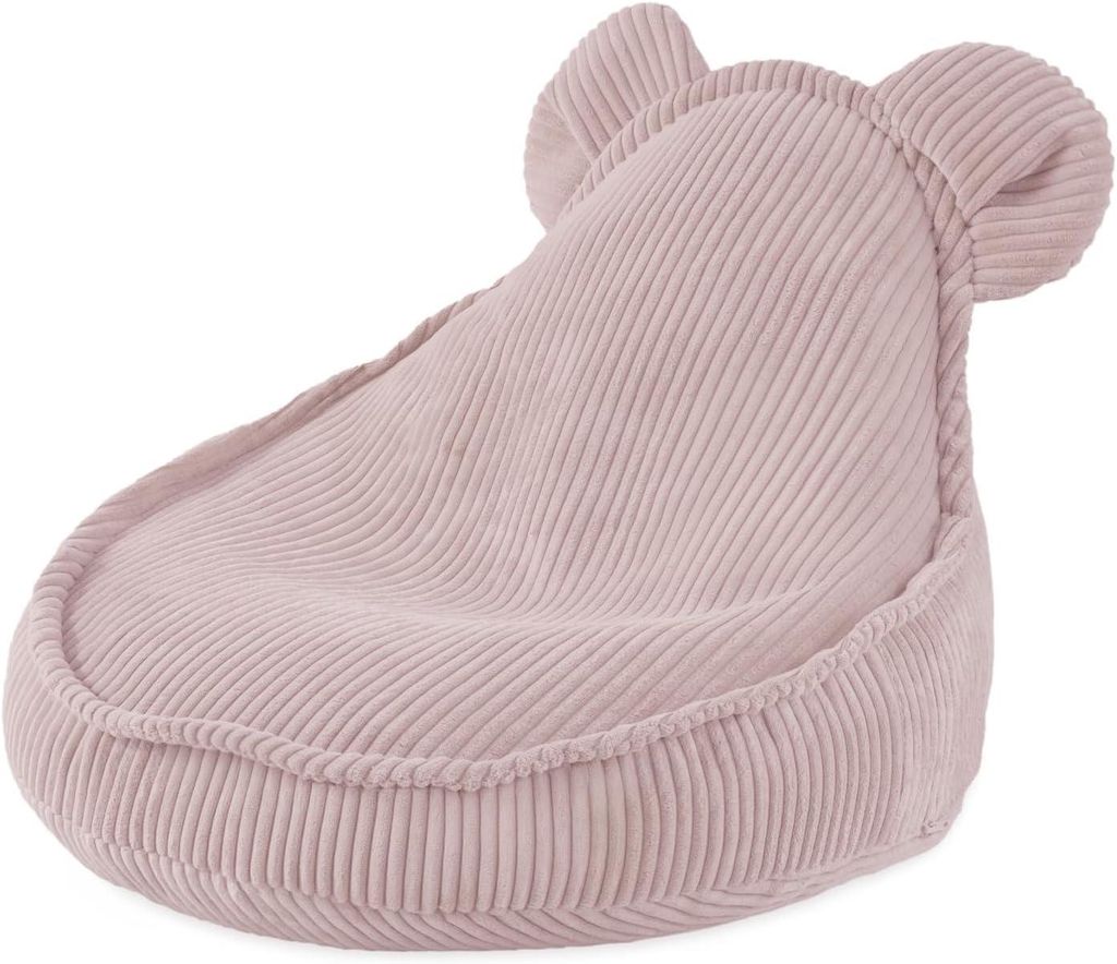 MISIOO Sitzsack Kinder Bean Bag - Sitzsack Mit Füllung - Waschbares Abdeckung - Corduroy Premium 100% Polyester - Stabil und Weich - 68x45 cm