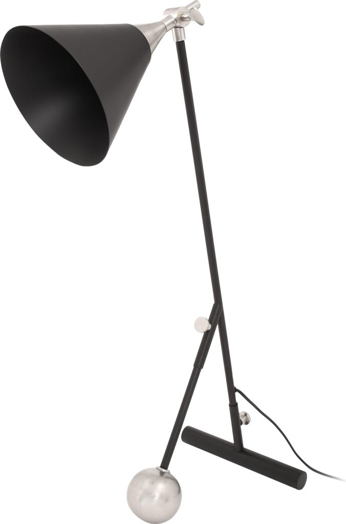 Tischlampe Celeste 200 Schwarz / Silber
