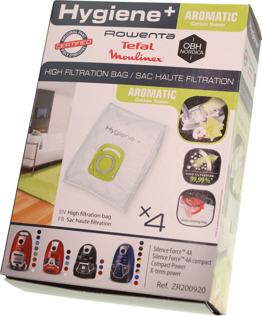 Staubsaugerbeutel Rowenta Zr200920 Staubsaugerbeutel 10 Beutel Für