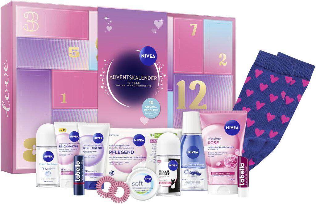 Kalendarz adwentowy NIVEA Teen 2026, zestaw 1 Zdjęcie produktu 