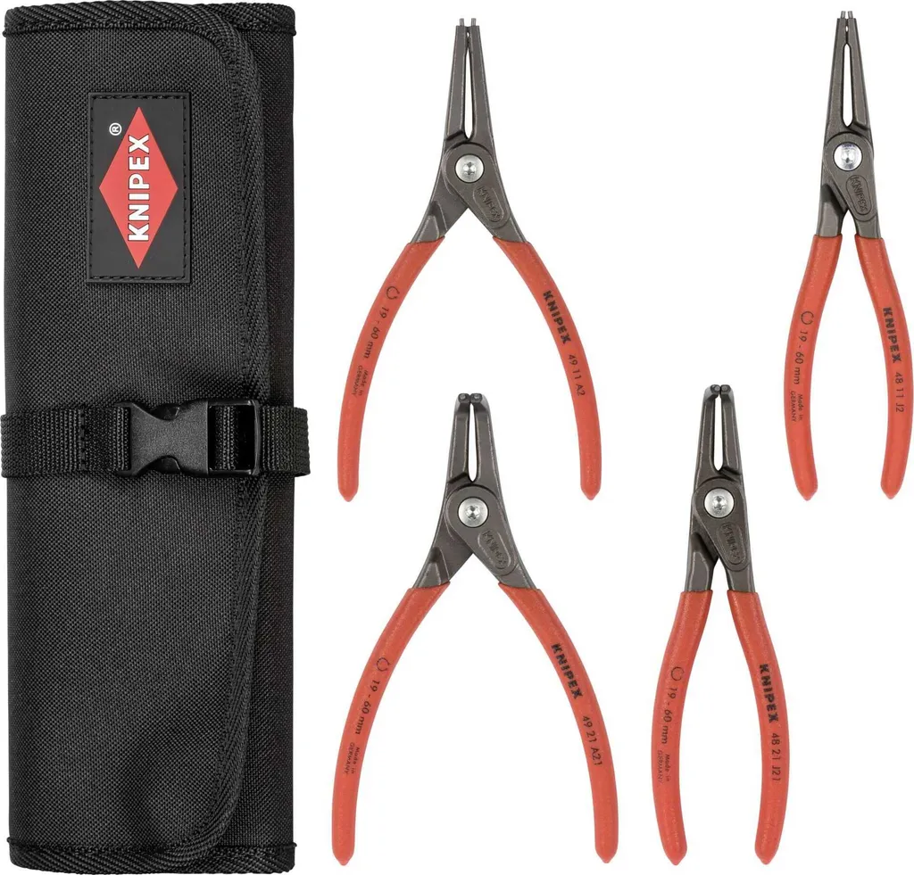 Borsa Tecnica KNIPEX con 4 Utensili | Organizzazione hi-tech