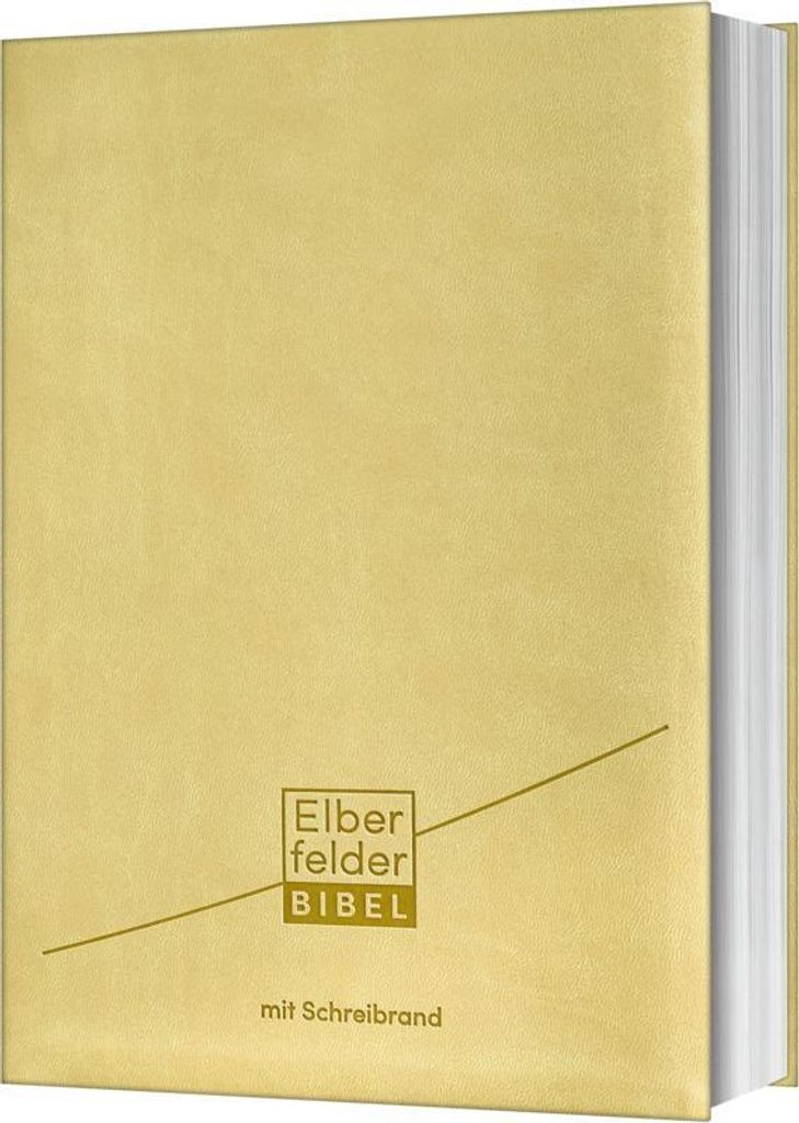 Elberfelder Bibel - mit Schreibrand, Kunstleder Produktbild 