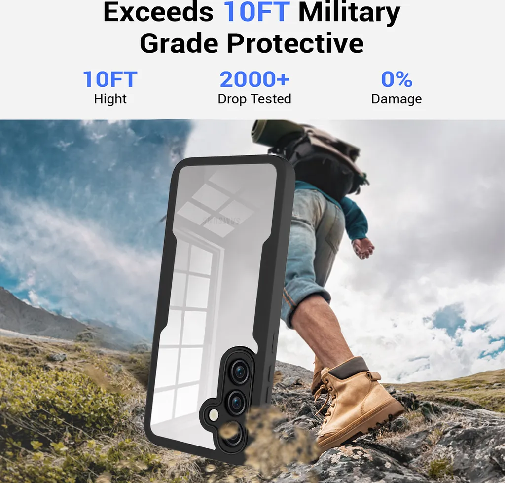 Offerta Cover Samsung S24 FE Viola 360° Protezione Totale - 7