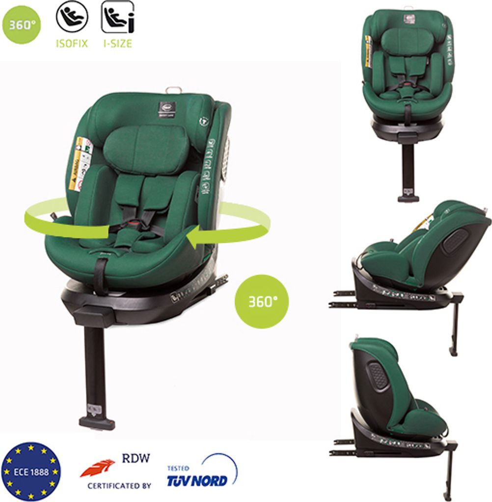 4BABY ENZO-FIX 360 fotelik dziecięcy Isofix, noga Zdjęcie produktu 15