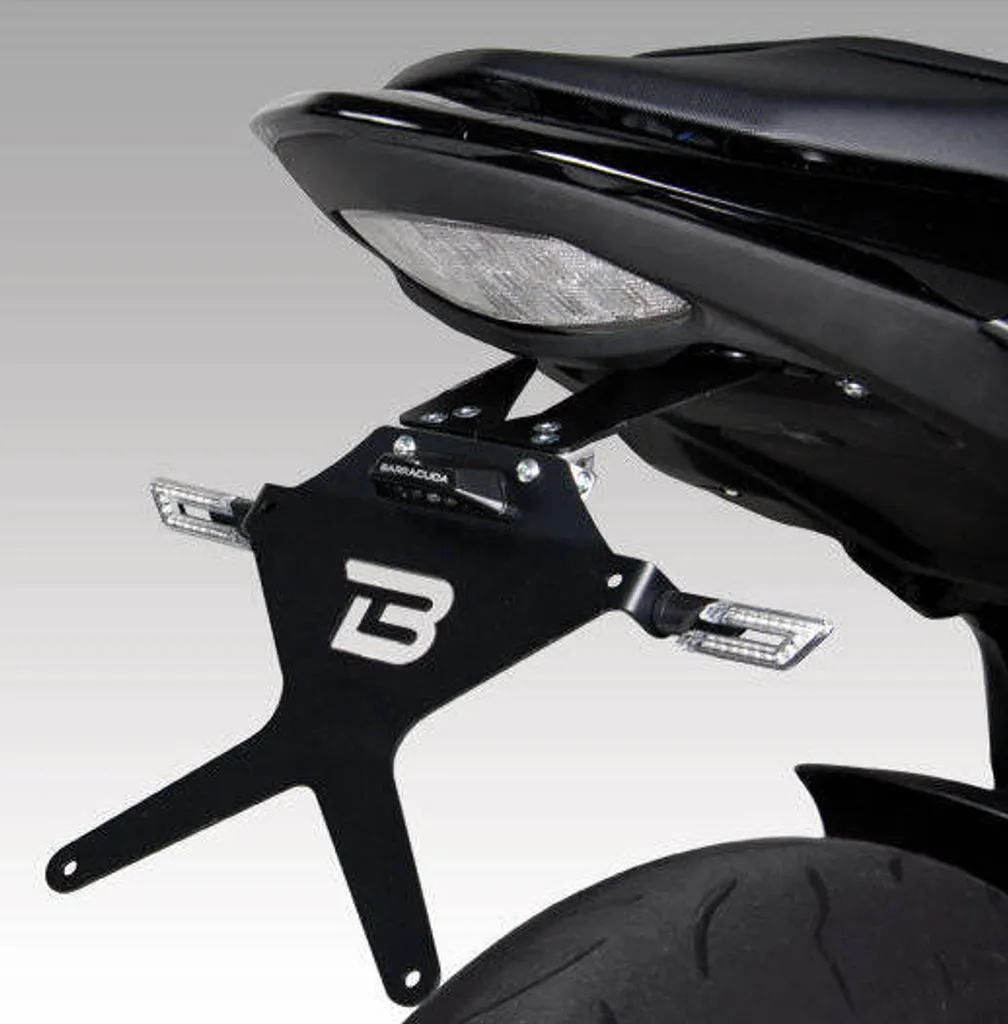 Support de Plaque Suzuki GSR750 GSR750 C5 en Acier Noir Renforcé