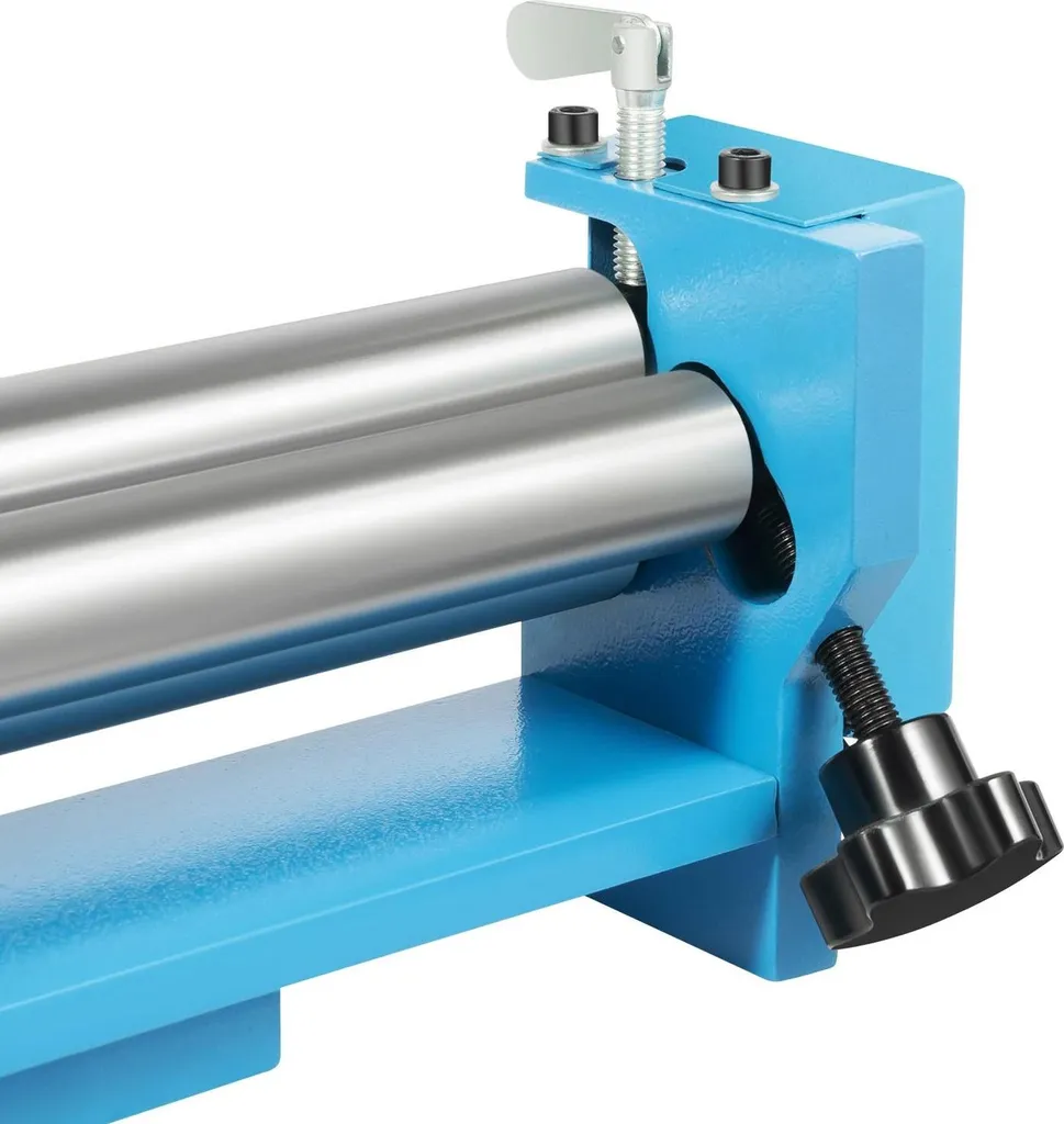 Rouleuse plieuse circulaire pour tôle de 2 mm - Machine d'atelier 30cm