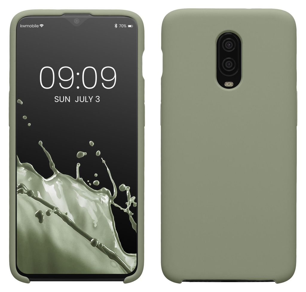 kwmobile Handyhülle für OnePlus 6T Hülle - Case Silikon - Produktbild 