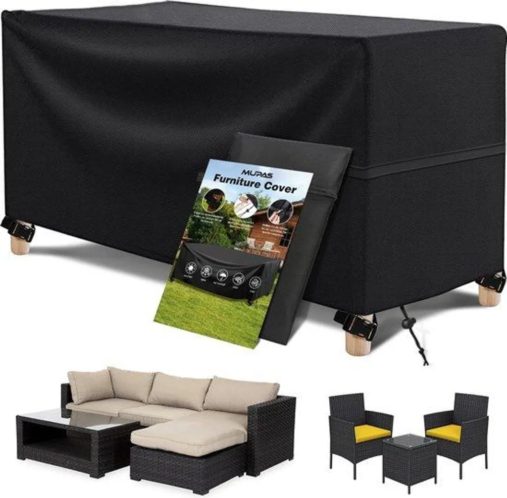 Housse Hivernage Mobilier de Jardin 200x160x70 pour Table et Chaises
