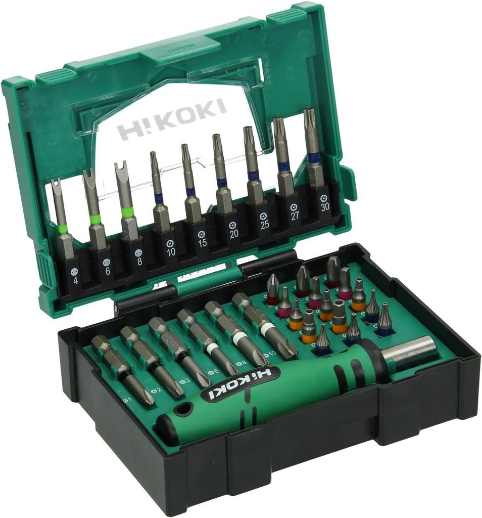 Hikoki 40030023 31-teilige Security-Bit-Box Profi-Set