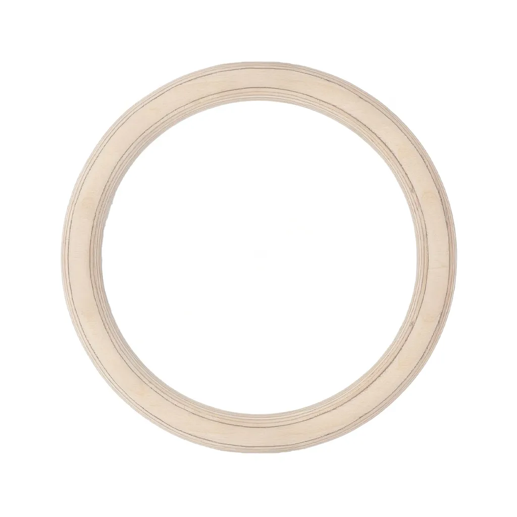 Anello Ginnico MAMOI® in Legno: Qualità Artigianale per Allenamento Pro