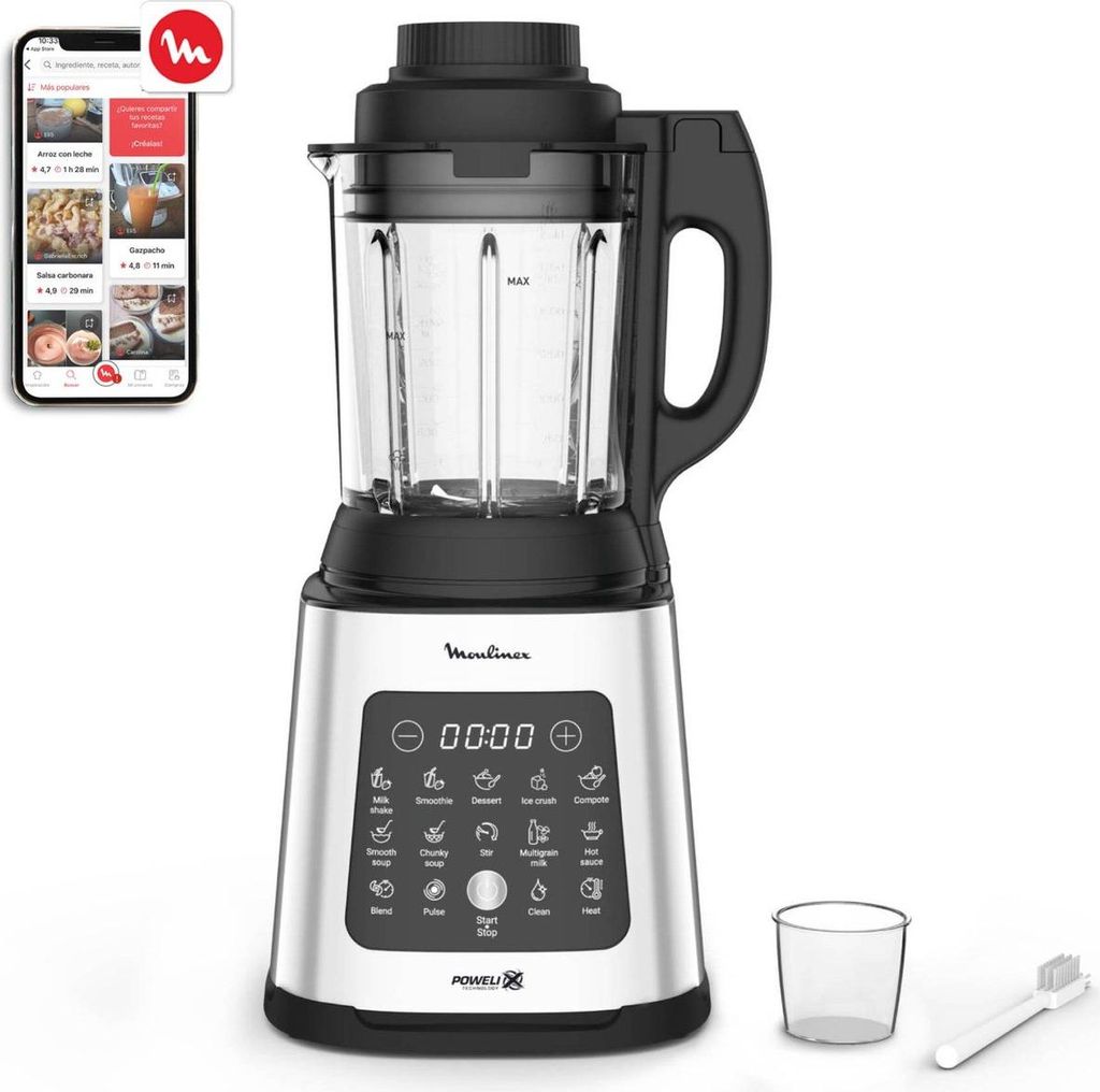 Moulinex LM835D, Blender stołowy, 1,75 l, Funkcja pulse, Zdjęcie produktu 