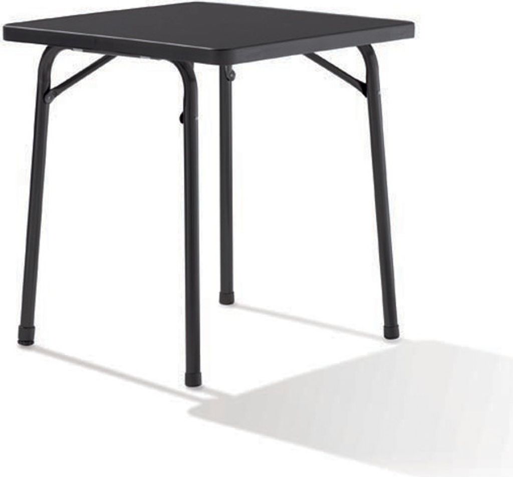 Sieger Garten-Klapptische Stahlrohr/Mecalit