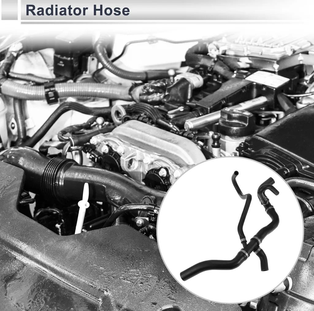 Tuyau d'Eau de Radiateur Supérieur Volvo C30 2.4L - Caoutchouc Robuste