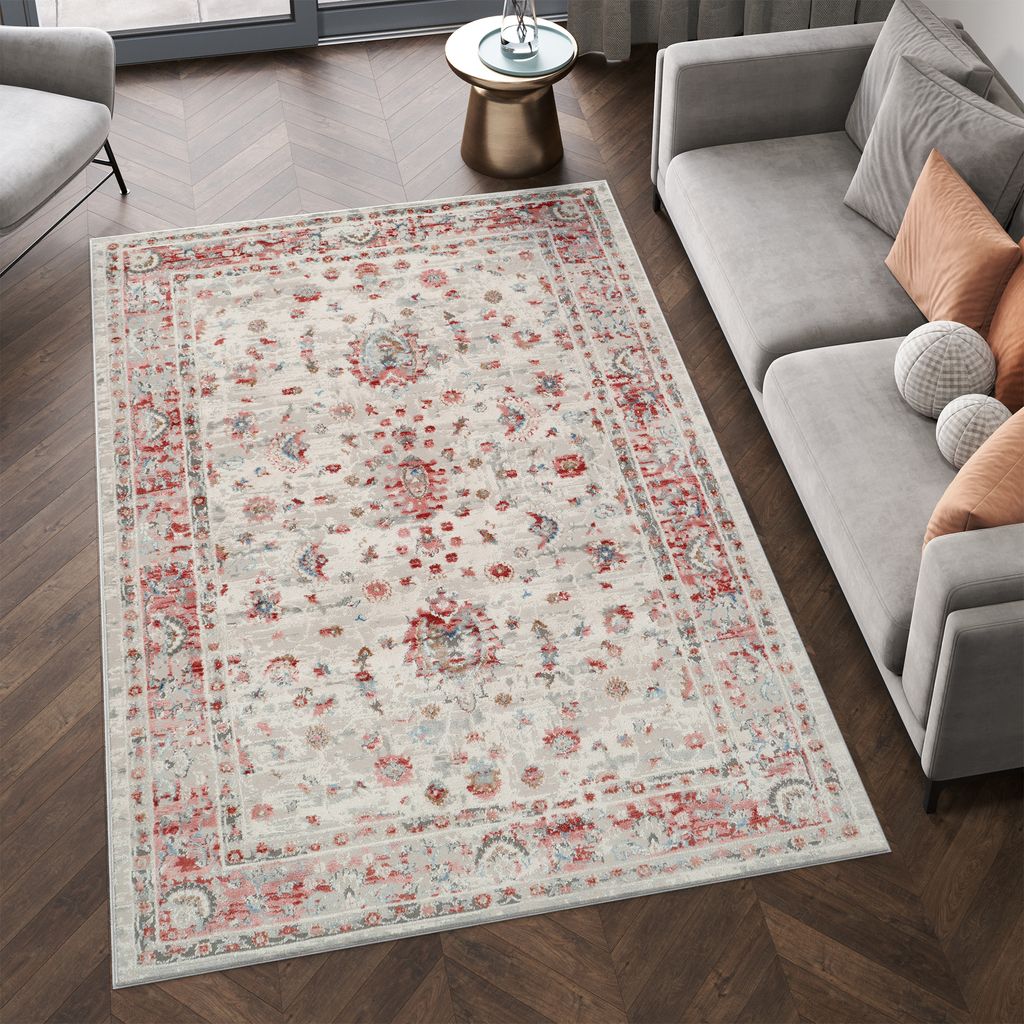Tapiso Koberec RETRO Moderní  efekt Hnědá šedá Obývací Obrázek produktu 