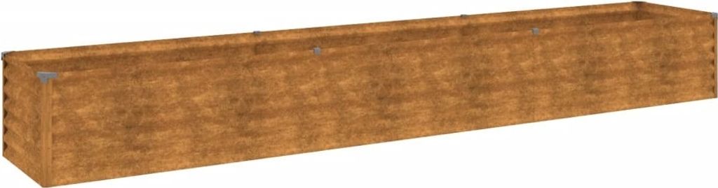 vidaXL Kosz na śmieci 291x50x36 cm Cortenstahl Zdjęcie produktu 