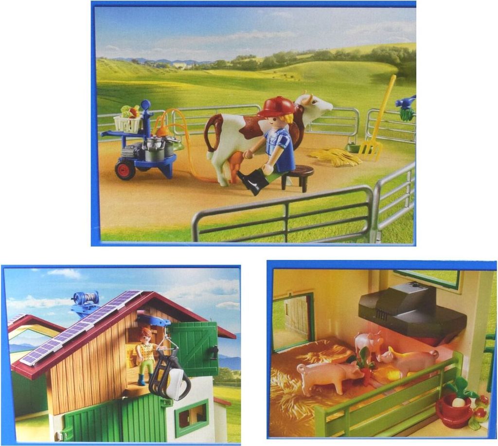 PLAYMOBIL 70132 Bauernhof mit Silo Produktbild 4
