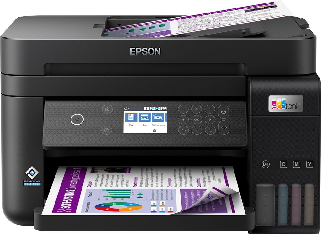 Epson EcoTank ET-3850, Tintenstrahl, Farbdruck, 4800 x 1200 Produktbild