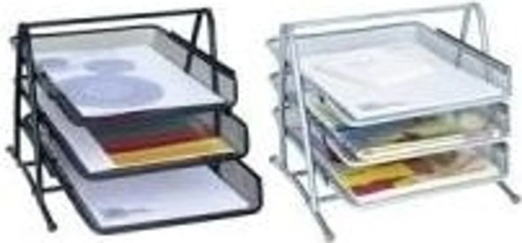 WEDO Briefablage Office Silver: Stile Minimal e Ordine per Creativi - 2