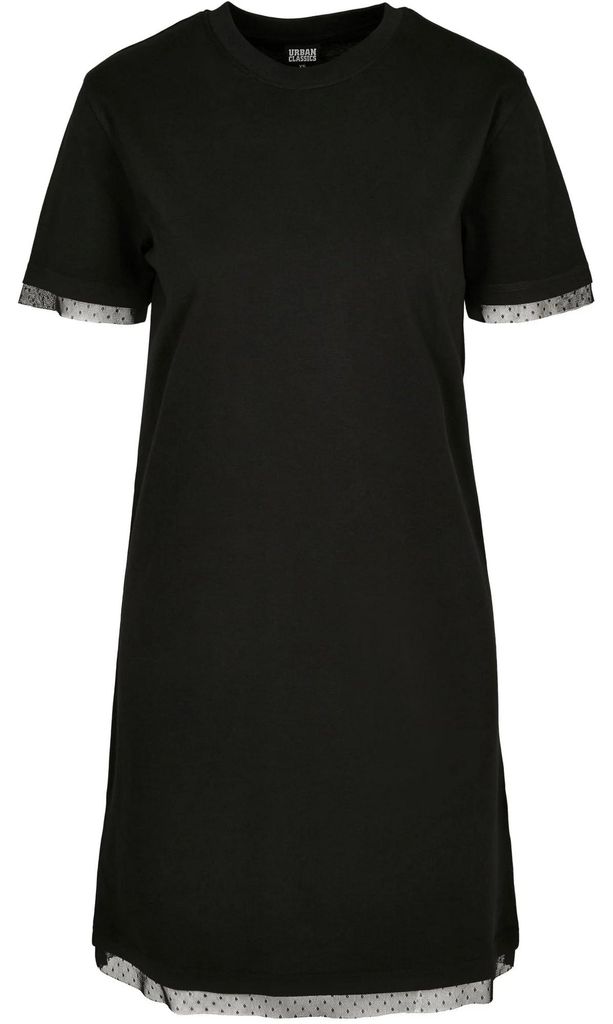 Urban Classics - T-Shirt-Kleid für Damen TN506 (M) (Schwarz)