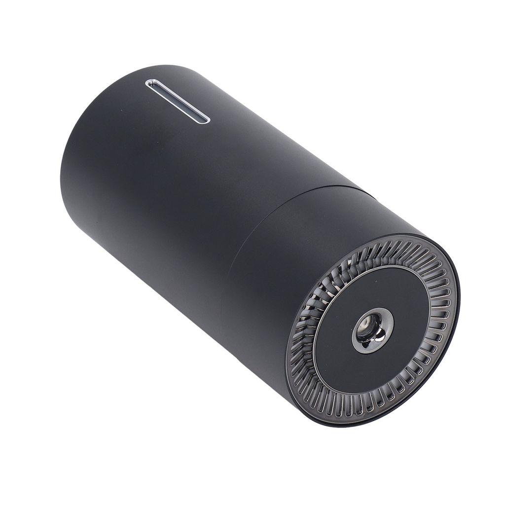 Auto-Duft-Luftbefeuchter USB 3 Gänge Einstellbare Automatische Induktion Tragbarer Aromatherapie-Luftbefeuchter mit Buntem Licht Schwarz