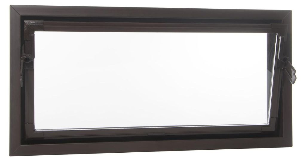 ACO 100cm Nebenraumfenster Kippfenster Isofenster braun Produktbild 