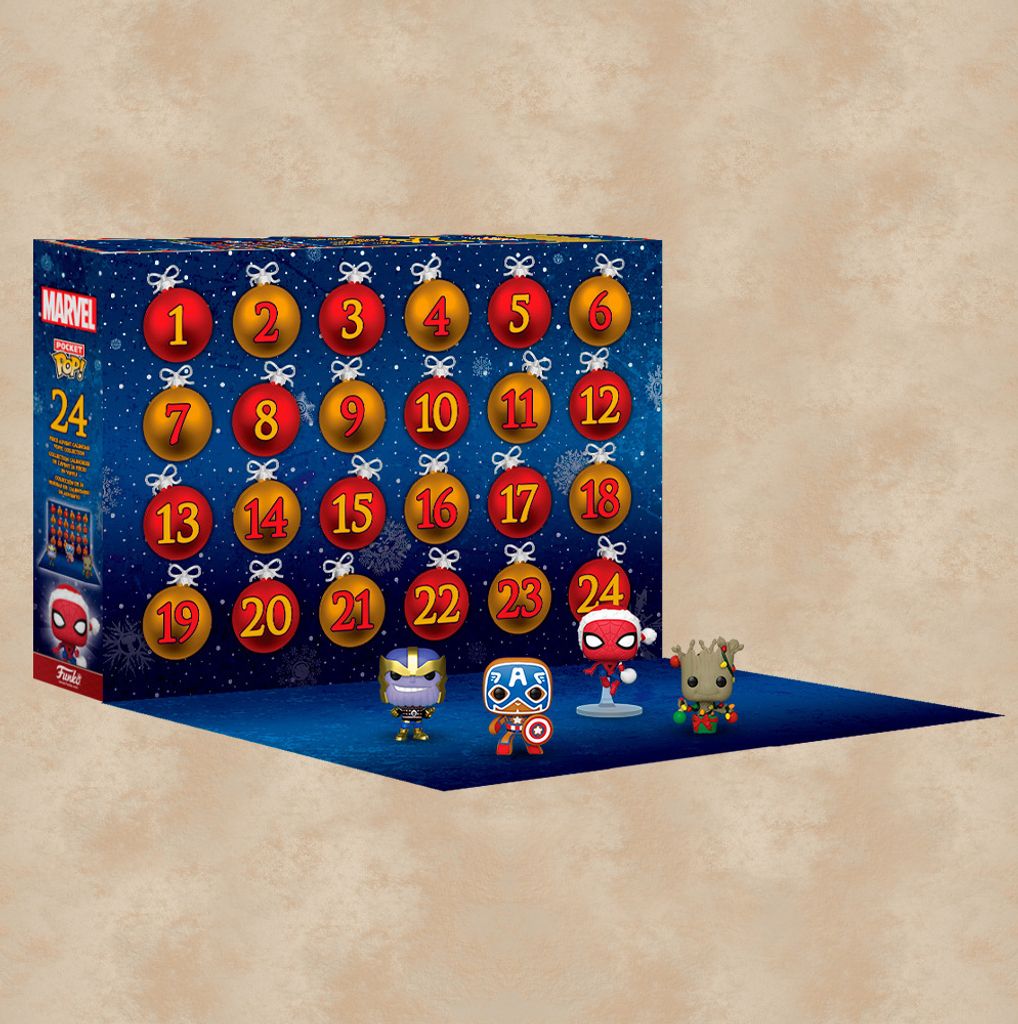 Marvel Pocket POP! Adventskalender Marvel Holiday Produktbild 6
