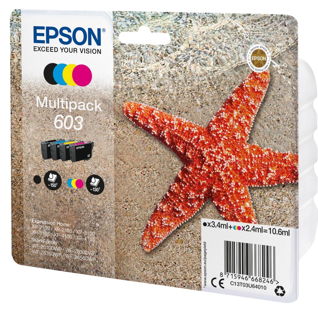 C13T03U64010 EPSON Nr.603 XP Tinte (4) Obrázek produktu 
