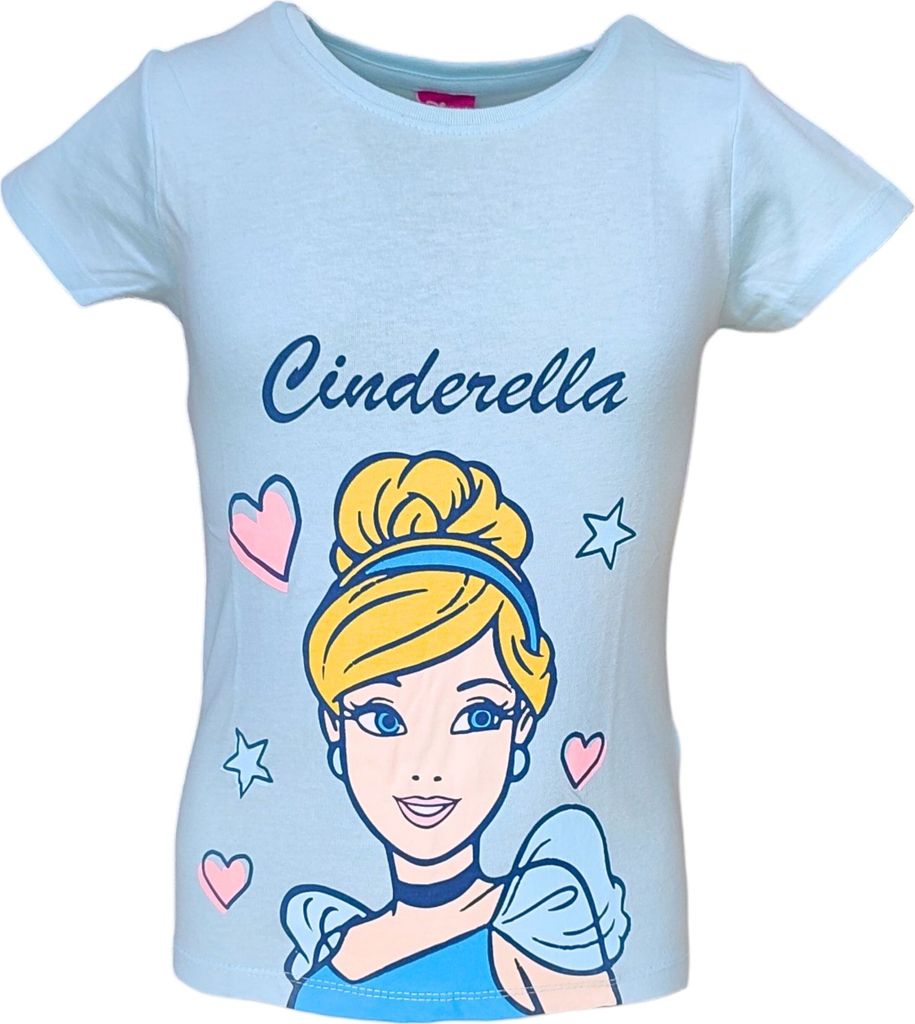 T-Shirt Cinderella Hellblau 98 cm