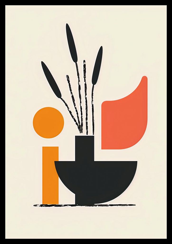 Plakat 68x98cm Breite Schwarz