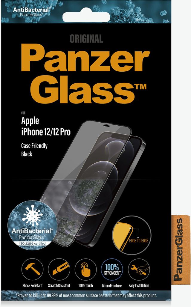 PanzerGlass Anti-Bacterial Case Friendly Screenprotector Productafbeelding 
