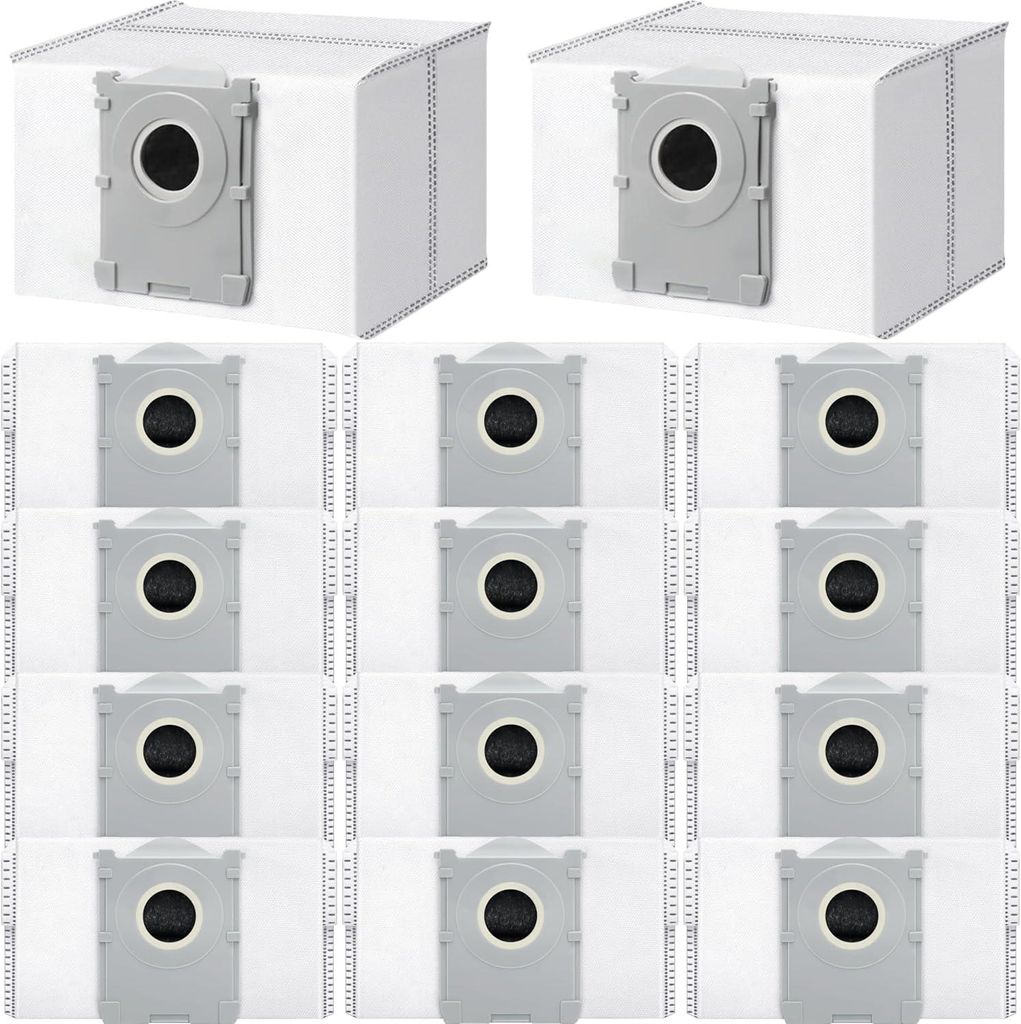 14 Stück Staubbeutel für Ecovacs Deebot X8 Pro Omni/T50 Pro Omni/T80 Omni/X9 Pro Omni Saugroboter,3.5L großer Kapazität Aktivkohle-Ersatzbeutel...