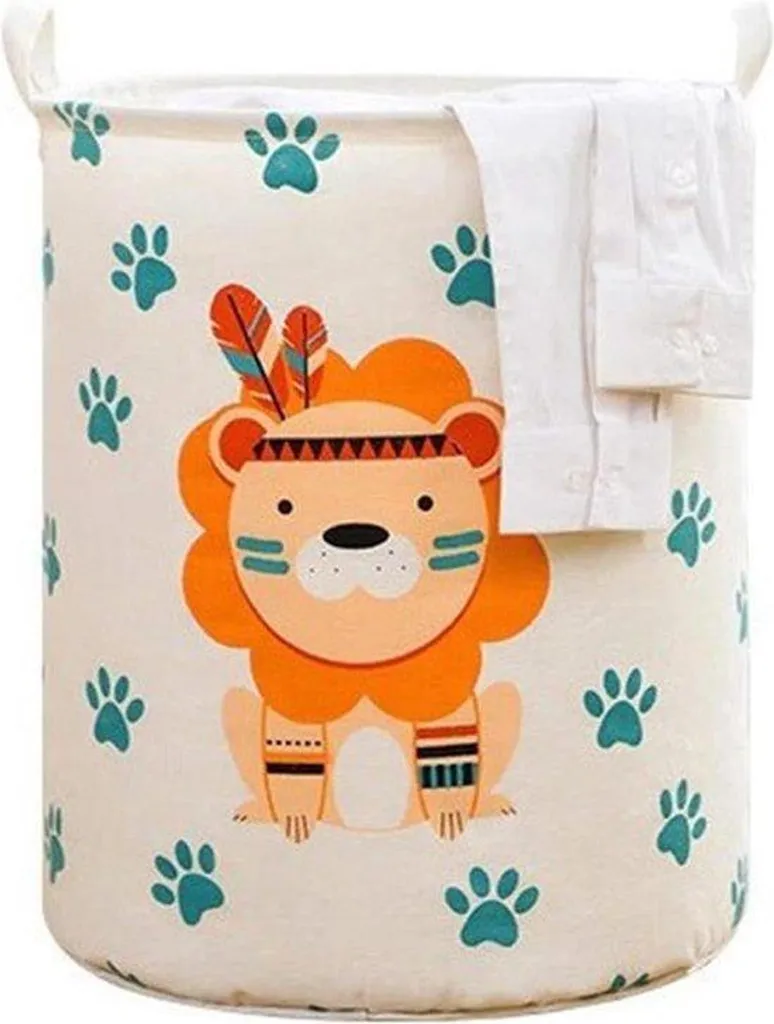 Grand Panier à Linge 100L Imperméable 40x40x50 cm pour Linge et Jouets