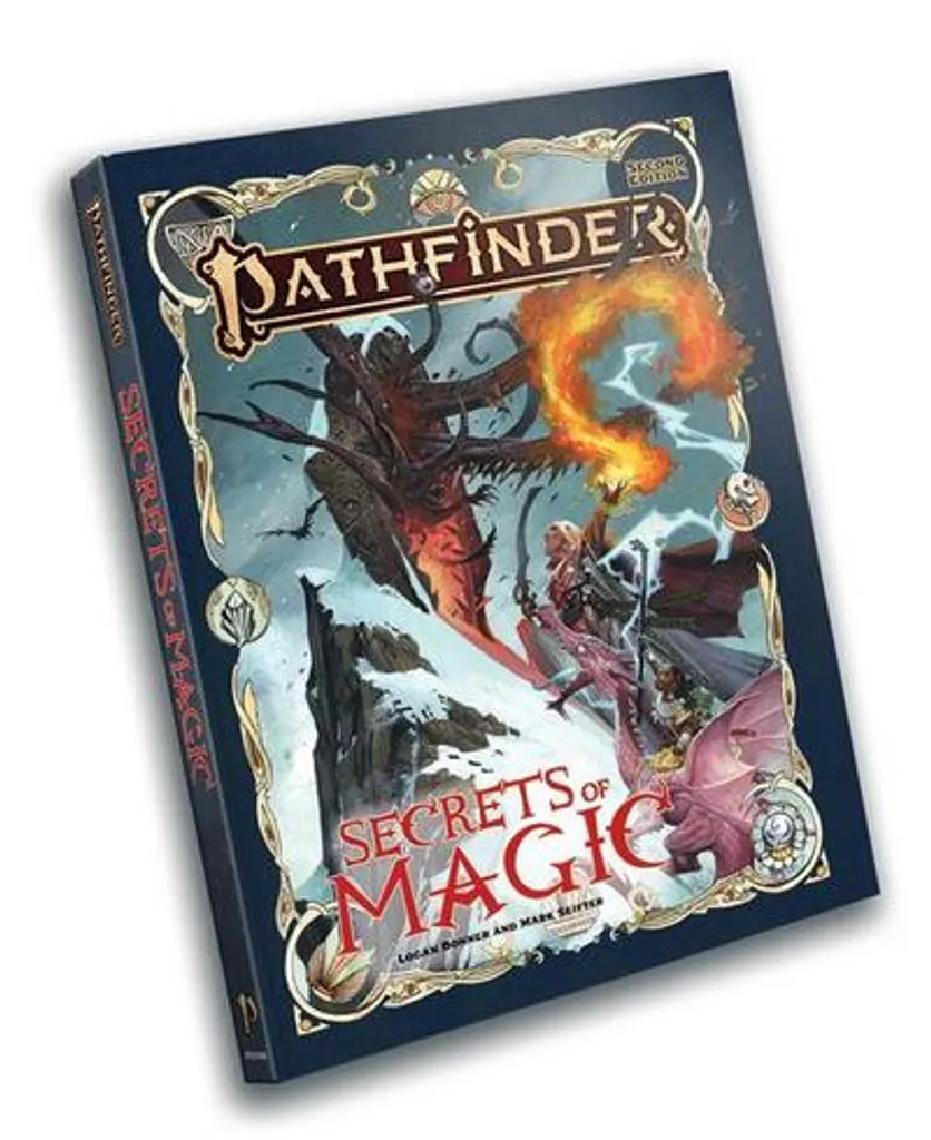 Livre de jeu de rôle Pathfinder RPG Secrets of Magic en anglais