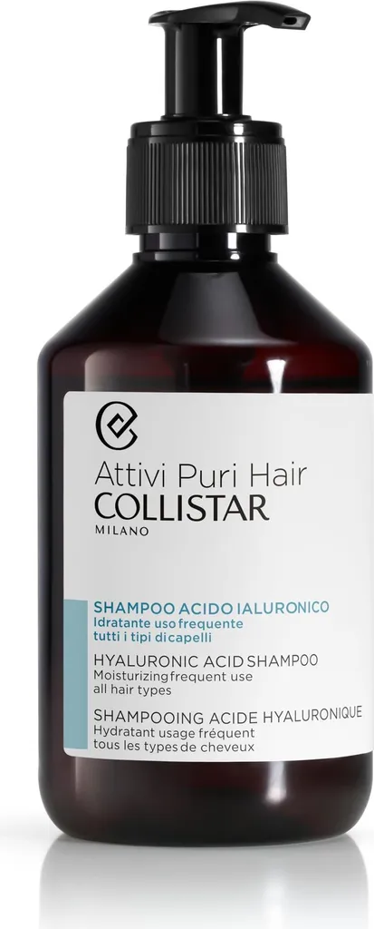 Shampoo Idratante Collistar Attivi Puri 250ml - Purezza Ialuronica