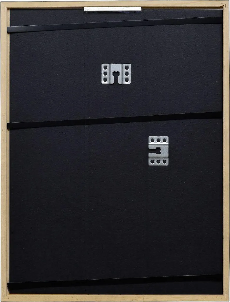 Offerta Cornice 24x30 Legno Nero con Vetro Museale UV70 Antiriflesso - 3