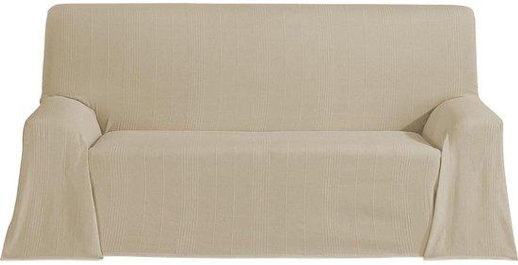 Beige Dekokissenbezug für Schlafzimmer und Wohnzimmer, 180 x 260 cm