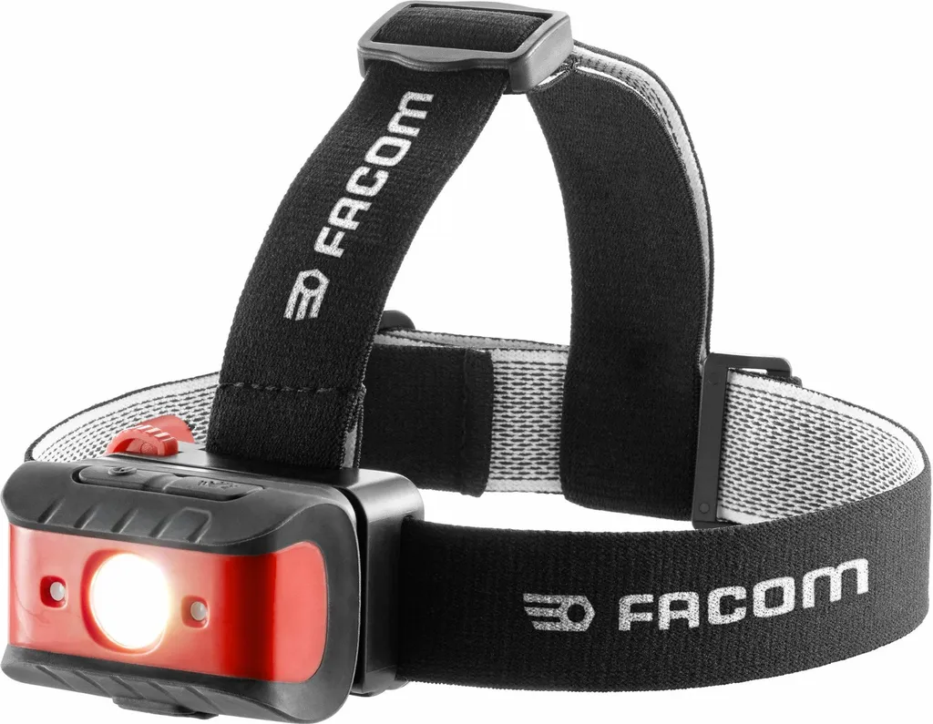 Lampe Frontale LED Facom pour Atelier et Chantier avec Bandeau Réglable