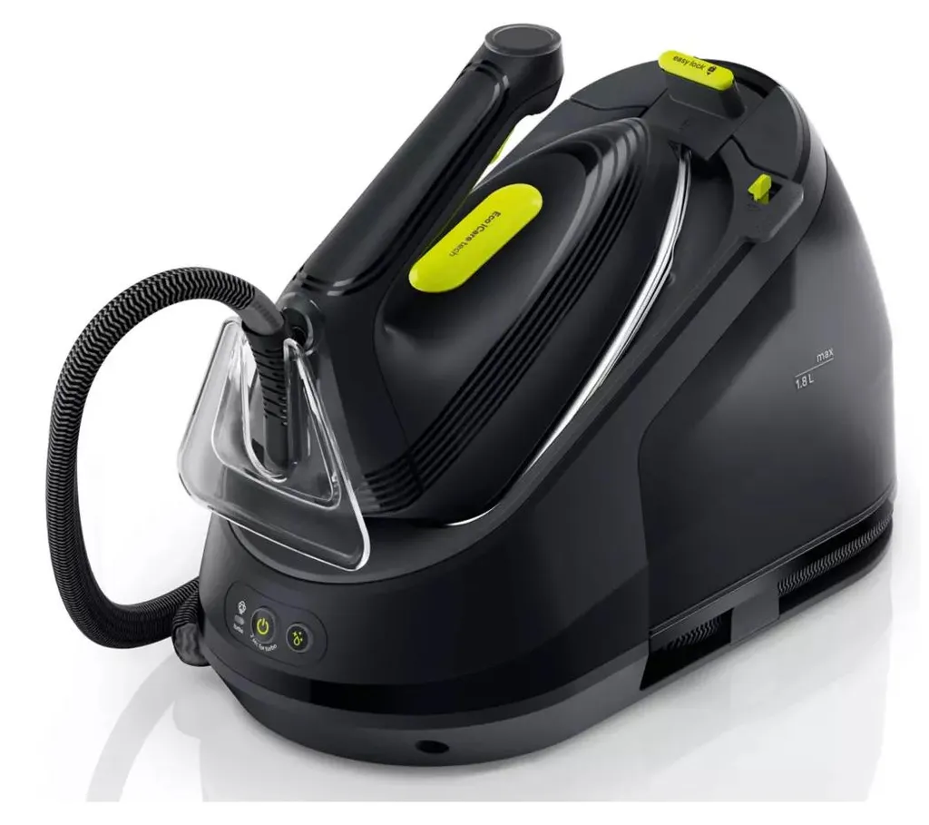 Éliminez les plis difficiles : Centrale vapeur Braun 7,5 bars 1,8L