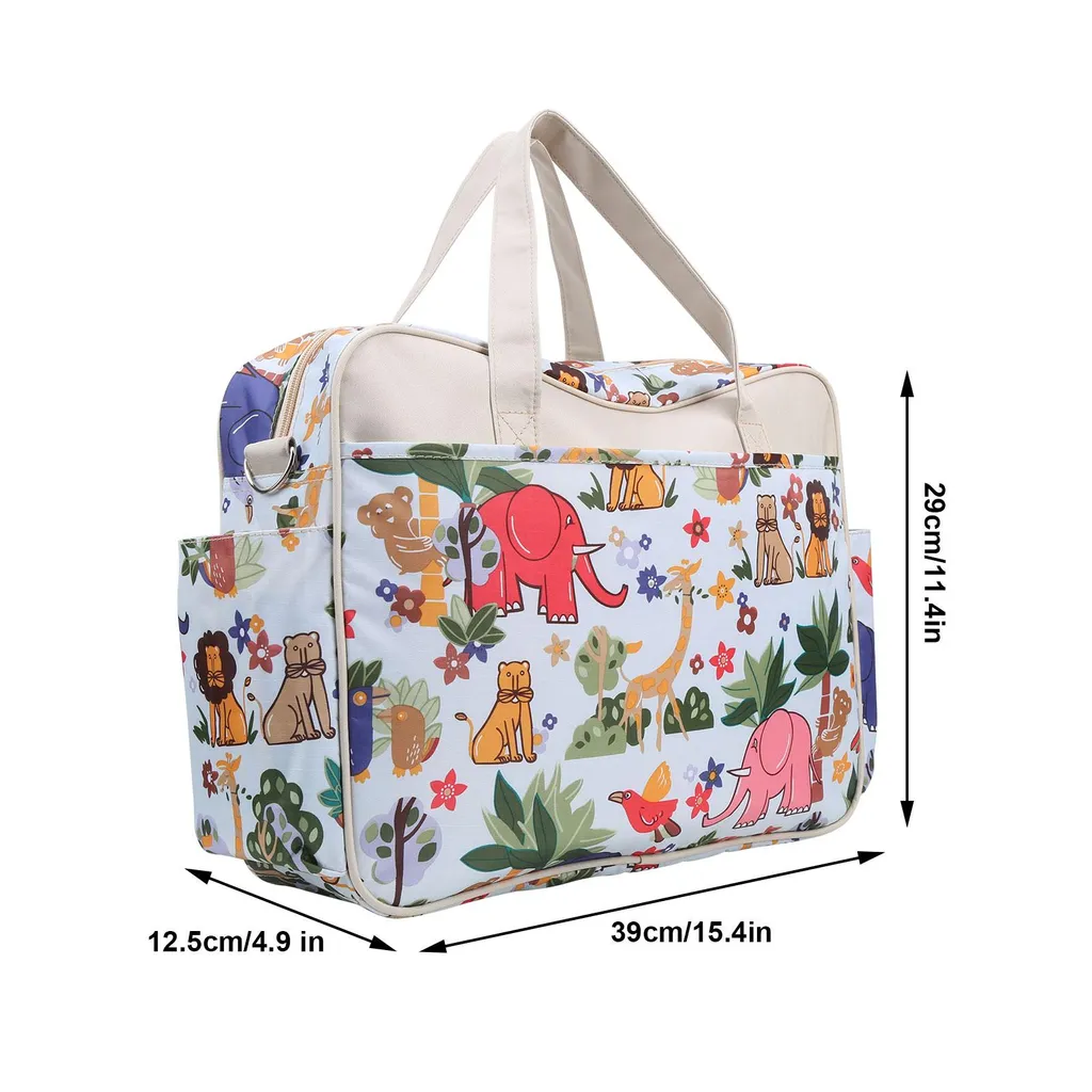 Sac à langer #1 Mummy Messenger Bag en polyester multifonctionnel - 5