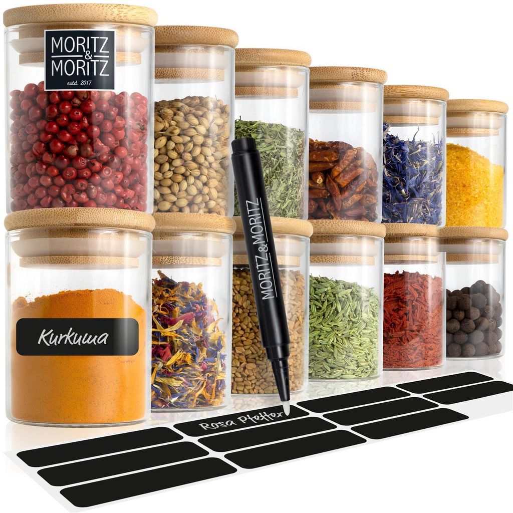 Moritz & Gewürzglazen set, 12-delig. Productafbeelding 