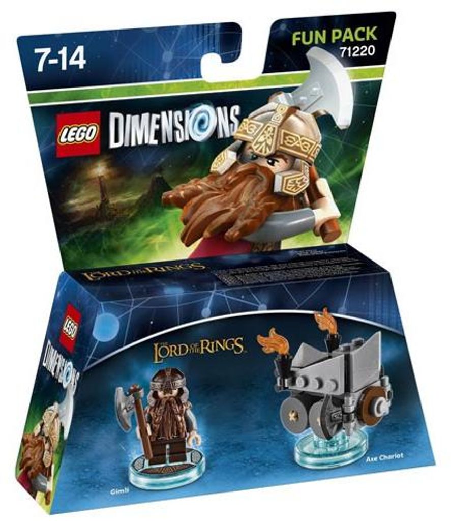 Lego Dimensions Fun Pack LOTR Gimli Produktbild 
